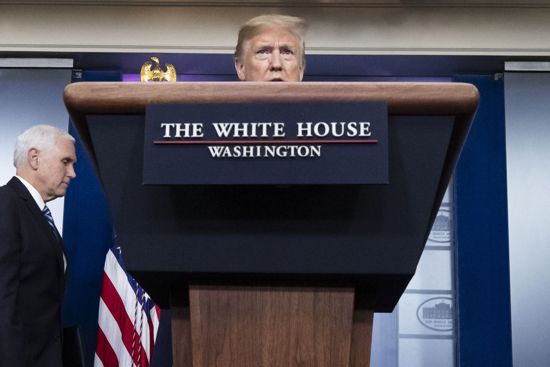 Virus Outbreak Trump